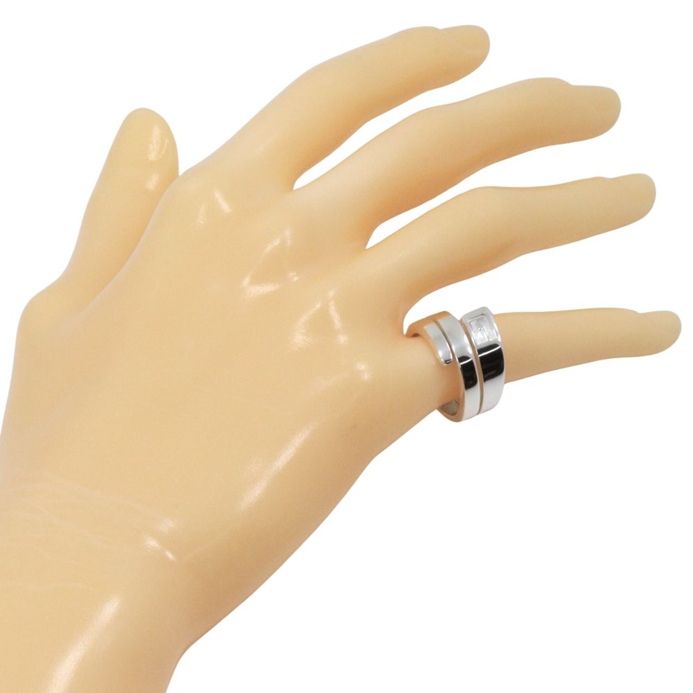 Gucci Logo Snake 925 Sterling Silver Ring — view 2