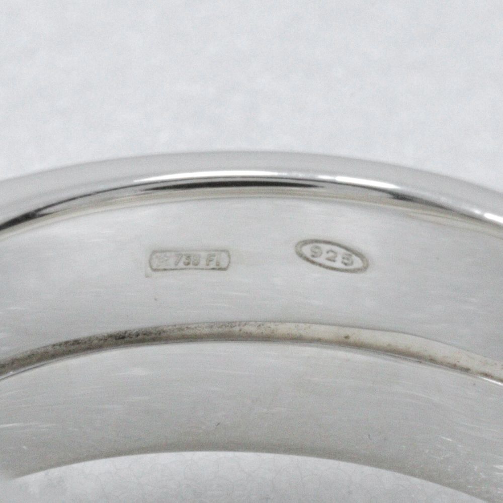 Gucci Logo Snake 925 Sterling Silver Ring — view 8