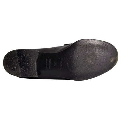 Hermes Loafers Moccasins Constance Leather Heels — view 8