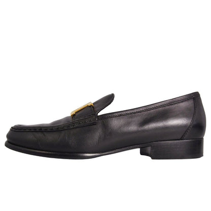 Hermes Loafers Moccasins Constance Leather Heels — view 7