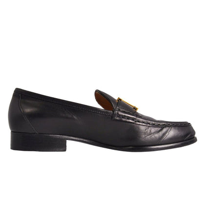 Hermes Loafers Moccasins Constance Leather Heels — view 6