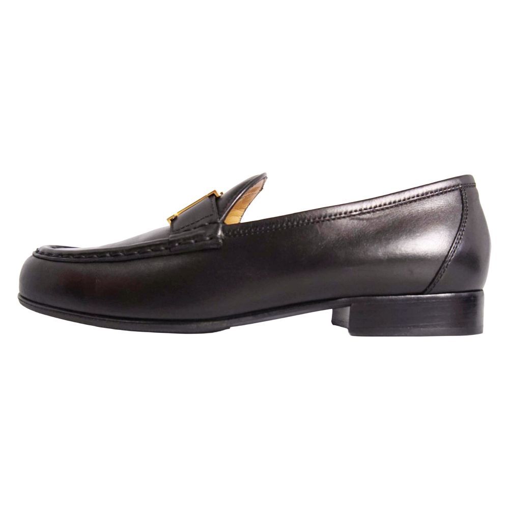 Hermes Loafers Moccasins Logo Constance Leather — view 7