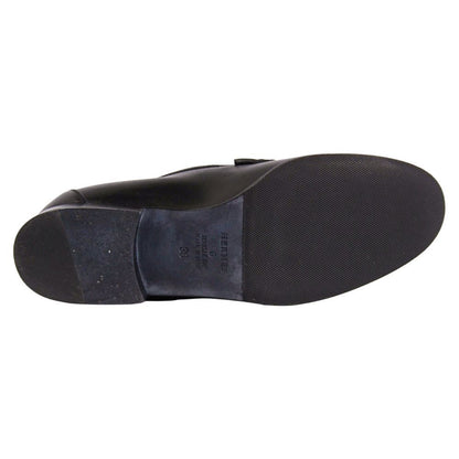 Hermes Loafers Moccasins Logo Constance Leather — view 8