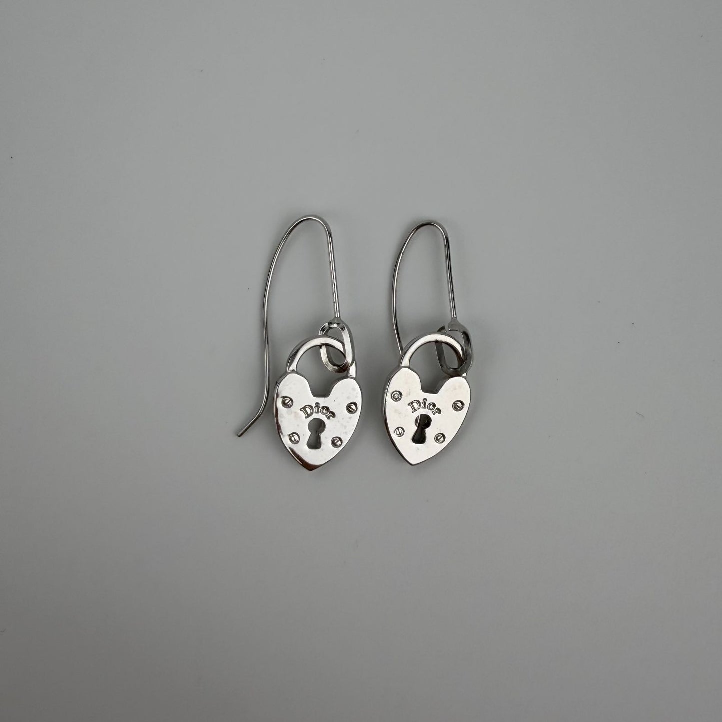 Dior le Earrings Silver Vintage