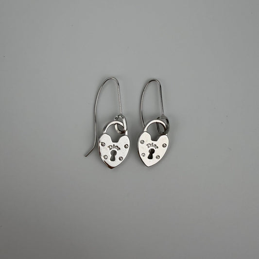 Dior le Earrings Silver Vintage