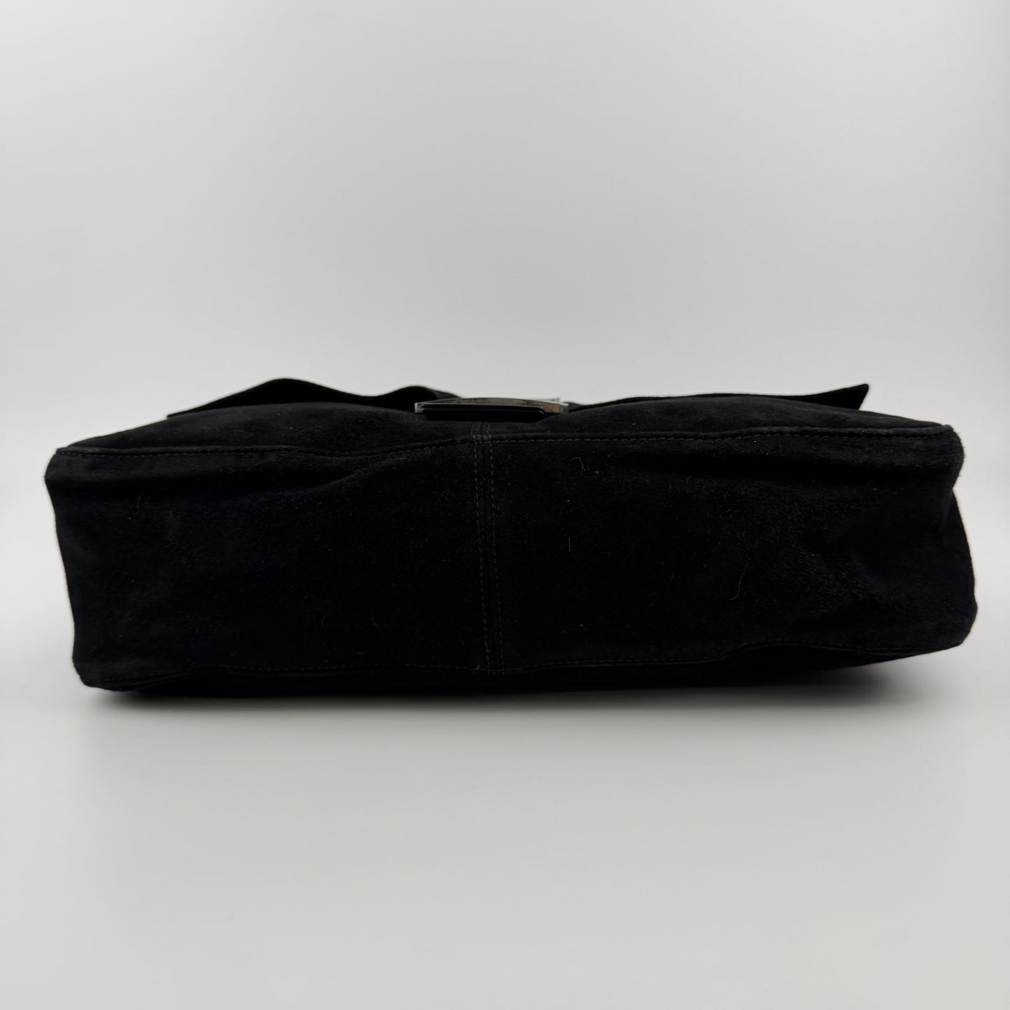 Fendi Shoulder Bag Black Suede Vintage — view 8