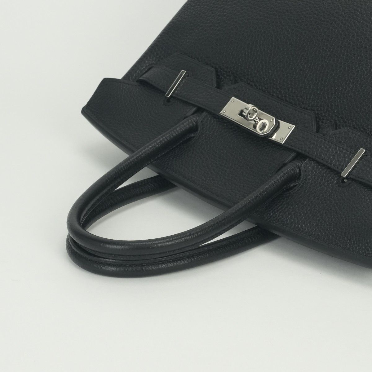 Hermes Birkin 30 Tote Togo Noir Black Silver — view 4