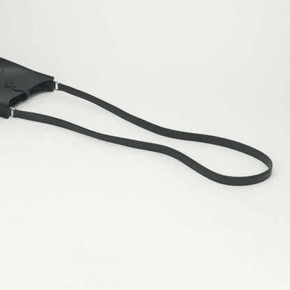 Hermes Evelyne TPM Shoulder Bag Epsom Noir Black Silver Veau — view 4