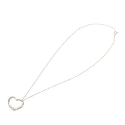 Tiffany & Co Open Heart Elsa Peretti Necklace 925 Sterling Silver — view 2