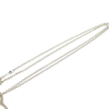 Tiffany & Co Open Heart Elsa Peretti Necklace 925 Sterling Silver — view 5