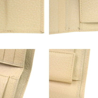 Prada Leather Corda Beige Trifold Wallet — view 8