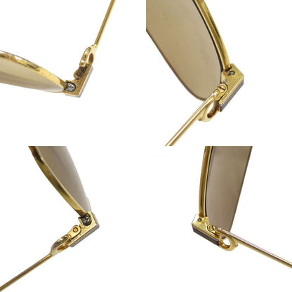 Cartier Teardrop Metal Gold Bordeaux Sunglasses Eyewear — view 8