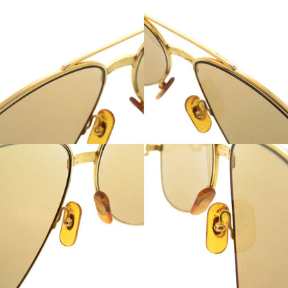 Cartier Teardrop Metal Gold Bordeaux Sunglasses Eyewear — view 7