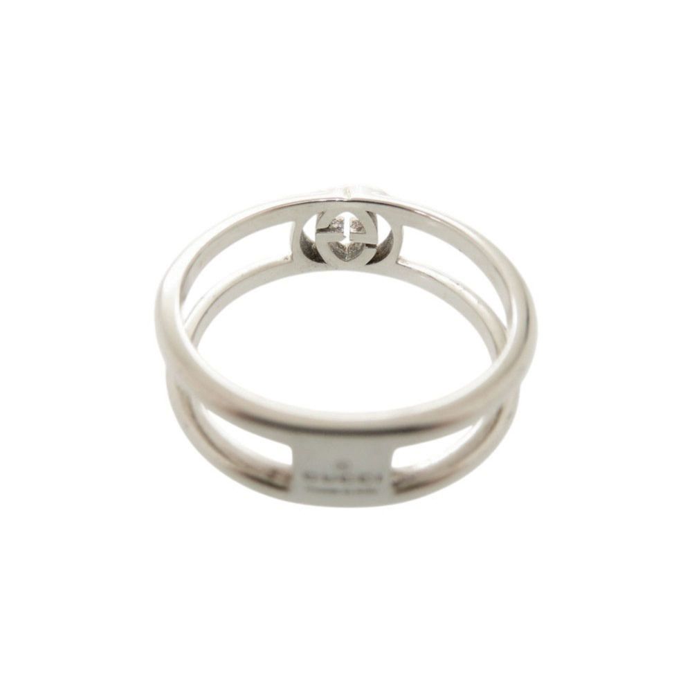 Gucci Interlocking 925 Sterling Silver Ring — view 8