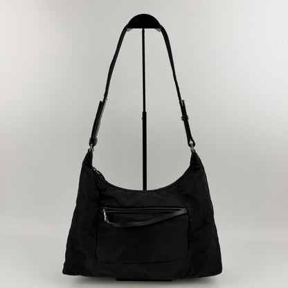 Prada Shoulder Bag Black Nylon Vintage — view 3