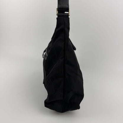 Prada Shoulder Bag Black Nylon Vintage — view 6