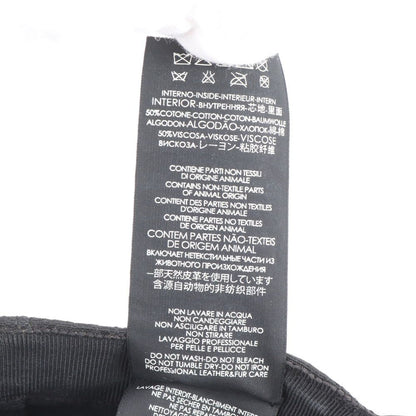 Gucci GG Canvas Sherry Line Baseball Cap Hat Black Ree — view 8