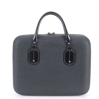 Gucci Interlocking Leather Business Document Briefcase Tote Ene — view 3