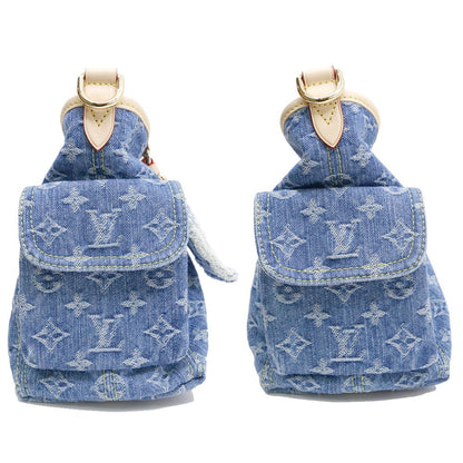 Louis Vuitton Carryall Cargo PM Monogram Denim Blue GD Shoulder Bag — view 3