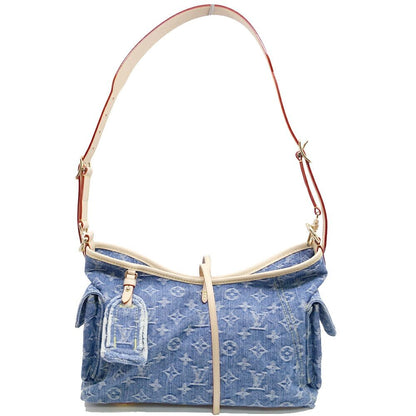 Louis Vuitton Carryall Cargo PM Monogram Denim Blue GD Shoulder Bag