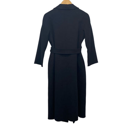 Max Mara S Coat 36 S Black Long Sleeve Autumn Winter — view 2