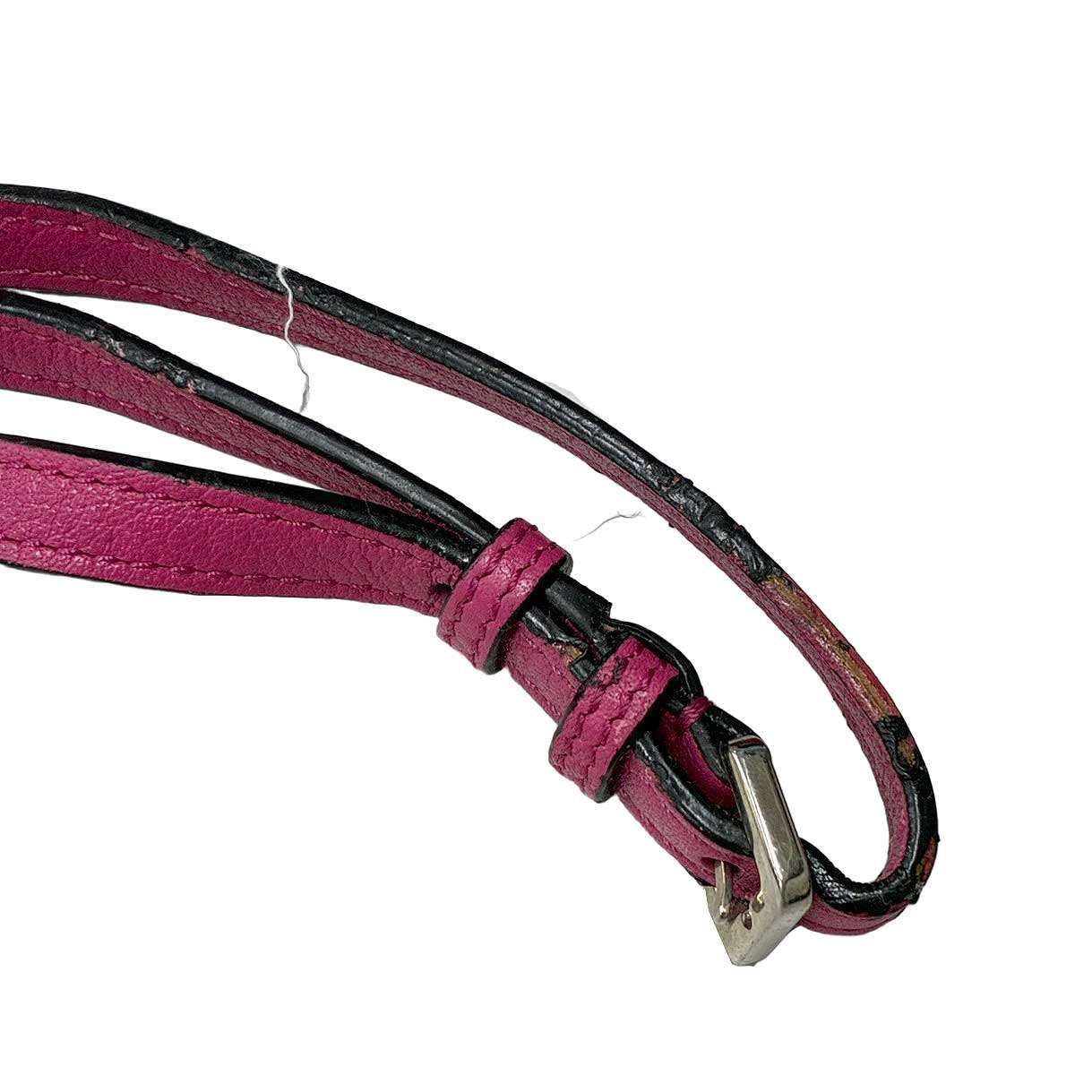 Loewe Leather Pouch Pink — view 9