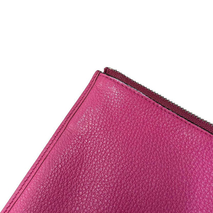 Loewe Leather Pouch Pink — view 7