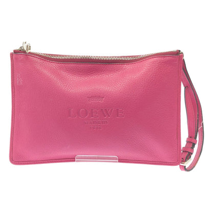 Loewe Leather Pouch Pink