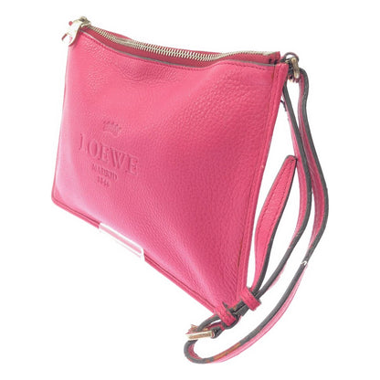 Loewe Leather Pouch Pink — view 3