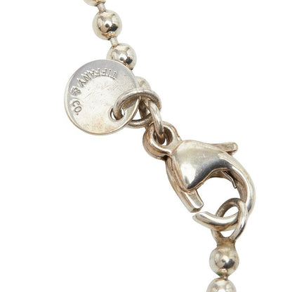 Tiffany & Co Heart Aro Chain Necklace Silver 18k Yellow Gold Combination — view 5