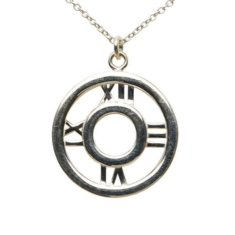 Tiffany & Co Atlas Round Necklace Silver — view 2