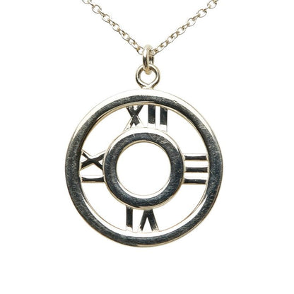 Tiffany & Co Atlas Round Necklace Silver — view 2