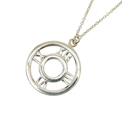 Tiffany & Co Atlas Round Necklace Silver
