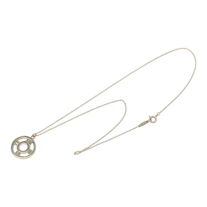 Tiffany & Co Atlas Round Necklace Silver — view 3