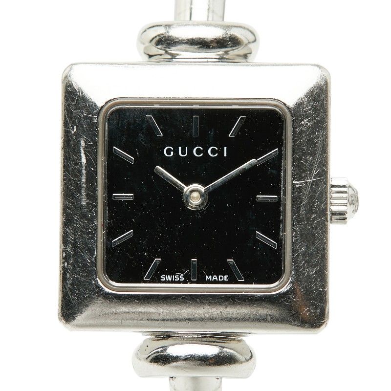 Gucci Watch Bangle Stainless Steel