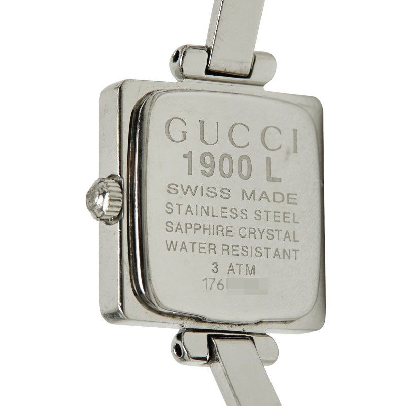 Gucci Watch Bangle Stainless Steel — view 5