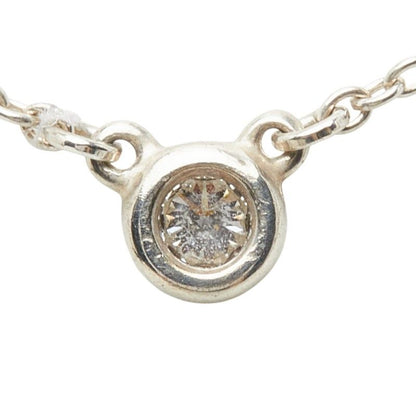 Tiffany & Co by the Yard Diamond Necklace Silver — view 3