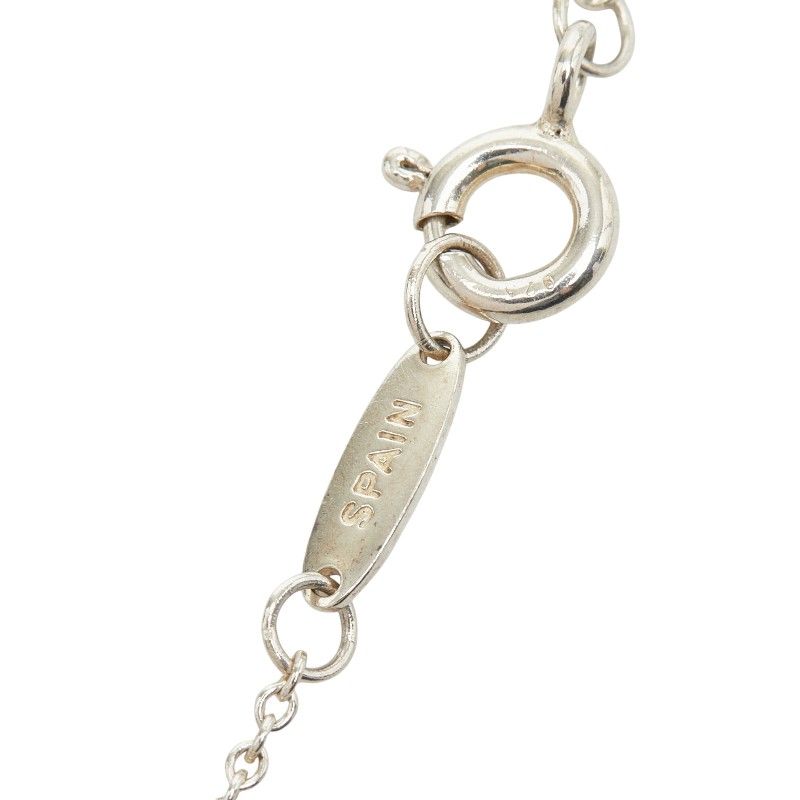Tiffany & Co T Cube Heart Necklace Silver — view 7