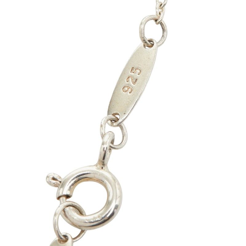Tiffany & Co T Cube Heart Necklace Silver — view 5