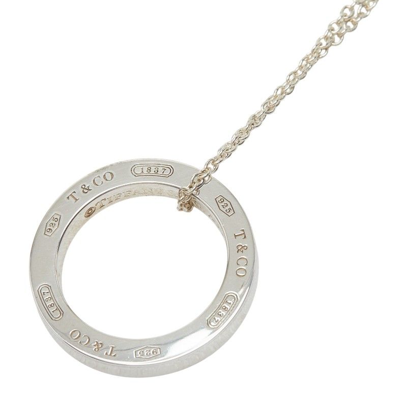 Tiffany & Co Circle Necklace Silver