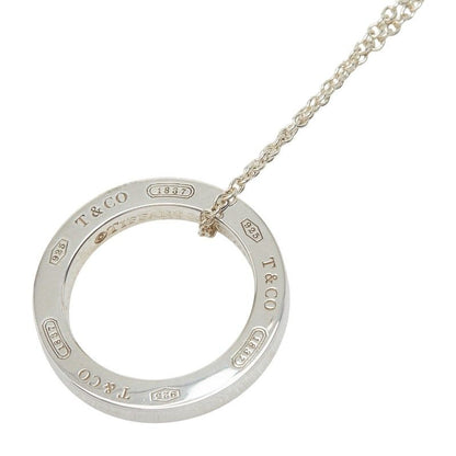 Tiffany & Co Circle Necklace Silver