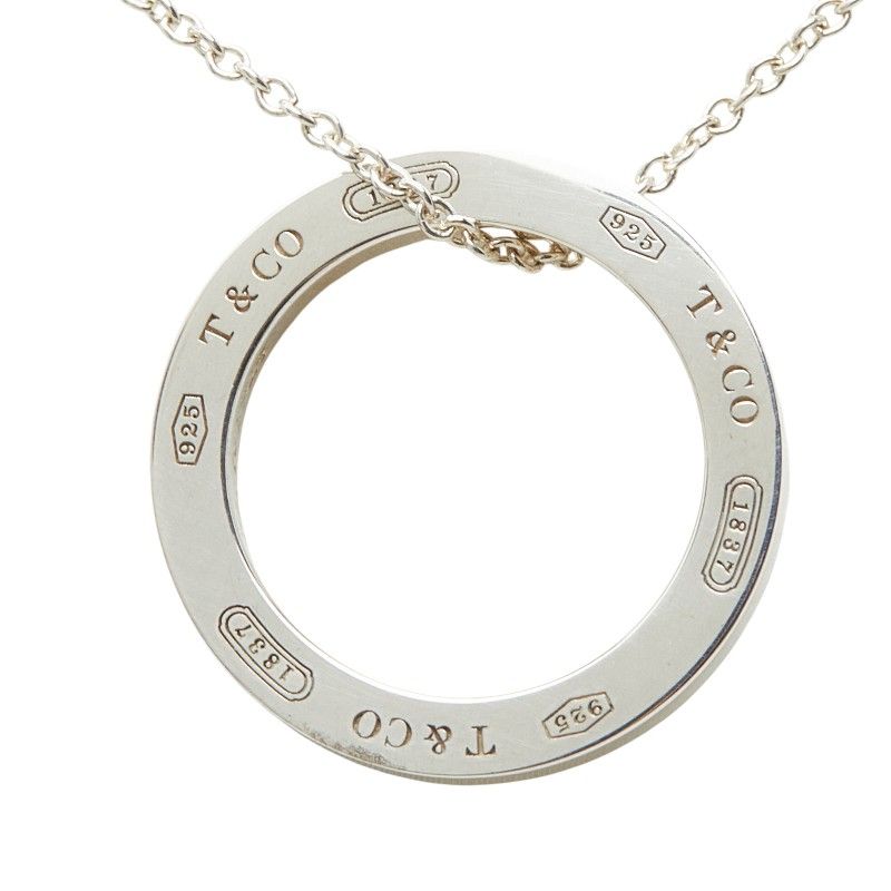 Tiffany & Co Circle Necklace Silver — view 2