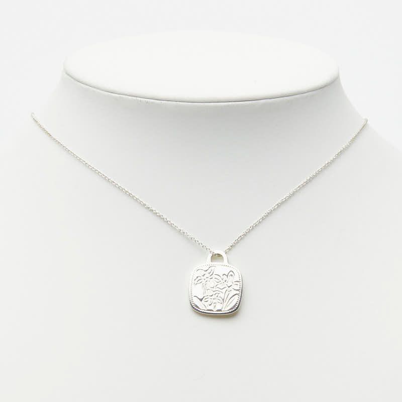 Tiffany & Co GO Marathon Spray Mom Necklace Silver — view 7