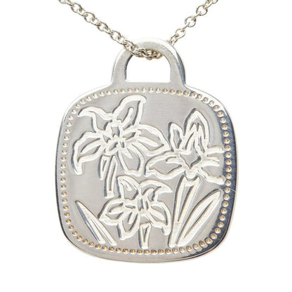 Tiffany & Co GO Marathon Spray Mom Necklace Silver — view 2