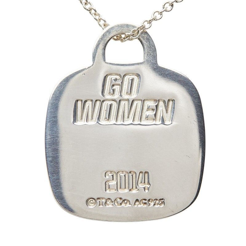 Tiffany & Co GO Marathon Spray Mom Necklace Silver — view 3