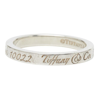 Tiffany & Co Notes Narrow New York Ring Silver — view 2