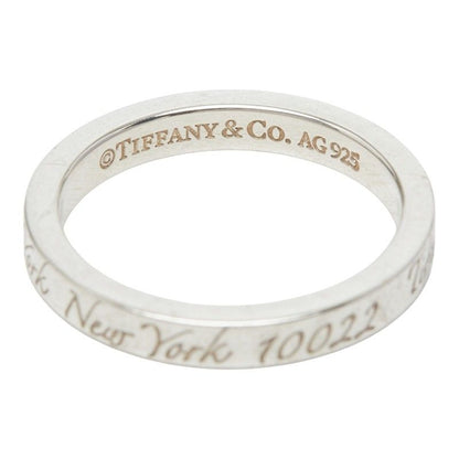 Tiffany & Co Notes Narrow New York Ring Silver — view 7