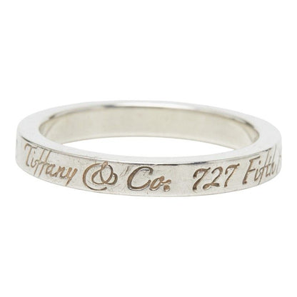 Tiffany & Co Notes Narrow New York Ring Silver — view 3