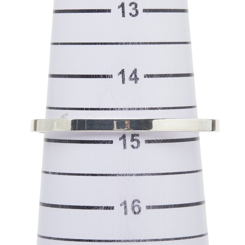 Tiffany & Co Open Rectangle Square Bracelet Bangle Silver — view 5