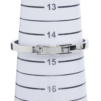Gucci Garnet Bezel Watch Bangle 105 Stainless Steel — view 7
